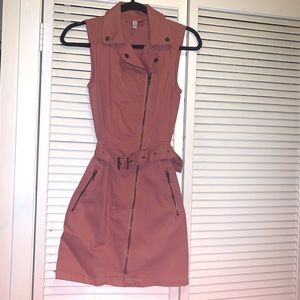 Motorcycle Denim Dress